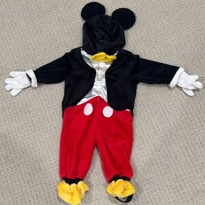 Disney Mickey Mouse Costume - Red, Black, White, Yellow